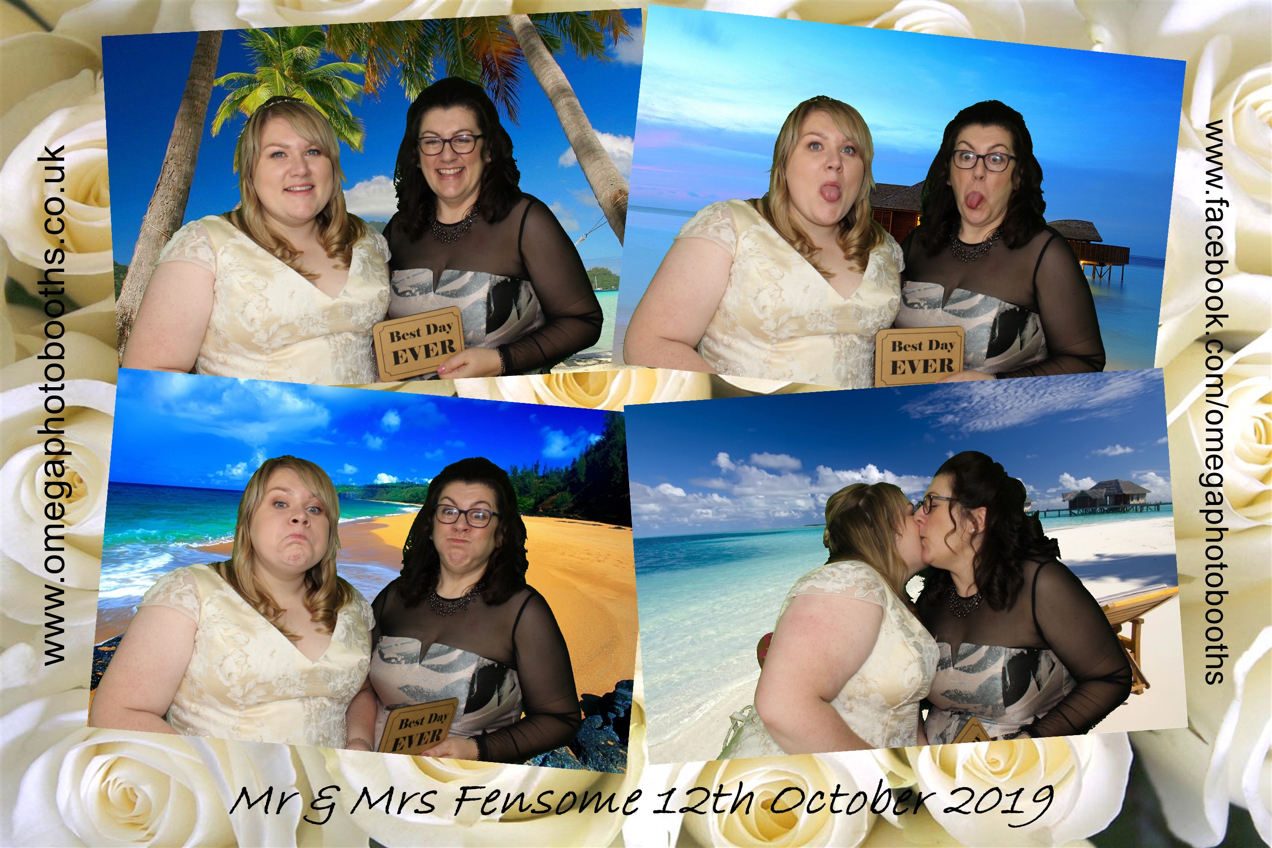 Mr & Mrs Fensome | View more photos from the event at gallery.omegaphotobooths.co.uk/u/Omega-Photobooths/Mr-Mrs-Fensome